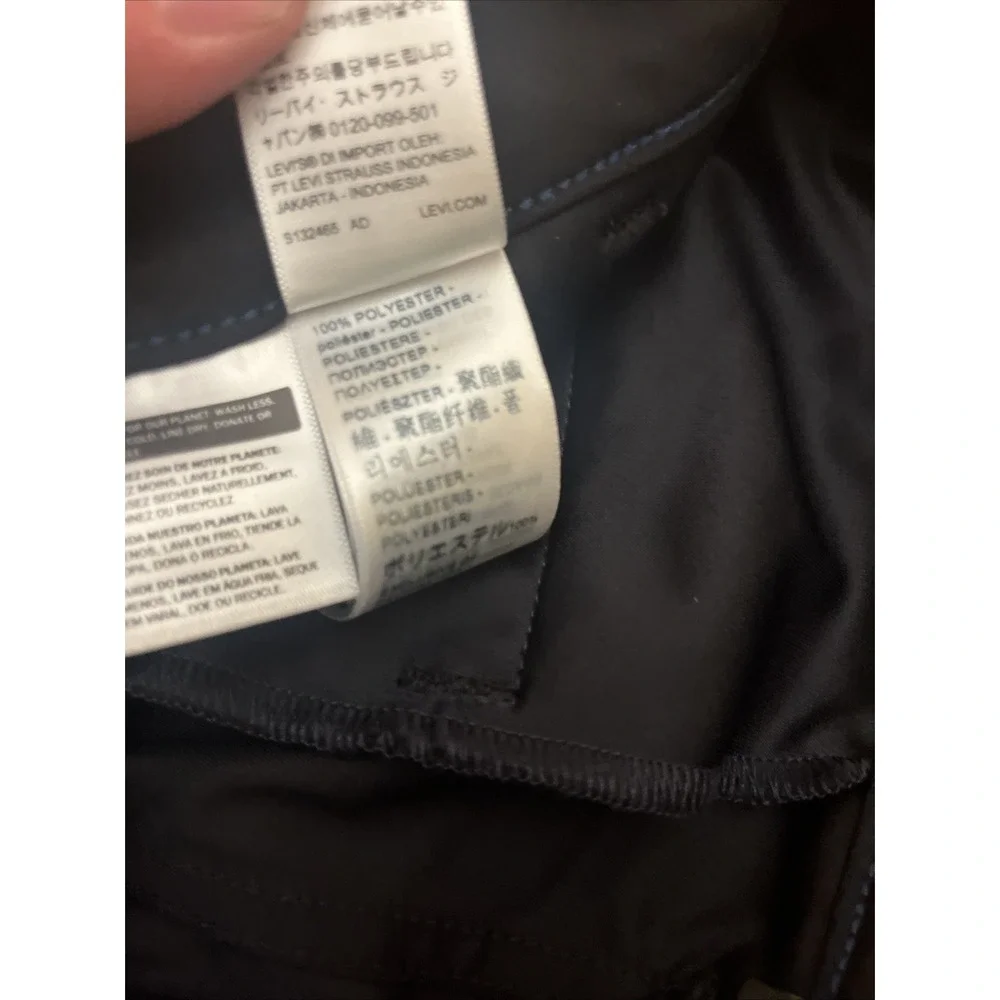 Levi Strauss XX Chino Standard Taper Black Pants Men's Size 28x30